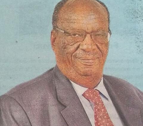 Obituary Image of Hon. Eliud Matu Wamae EBS
