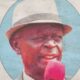 Obituary Image of Mzee Benson Nyang'iye Derio