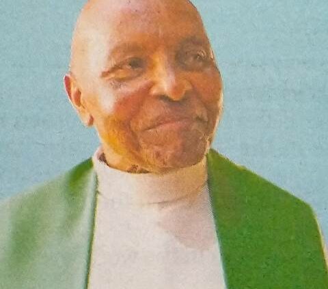 Obituary Image of Rev. Fr. Joseph Mukui Kimata