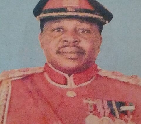 Obituary Image of Brig. General (Rtd) Edward Gitahi Kihia, EBS