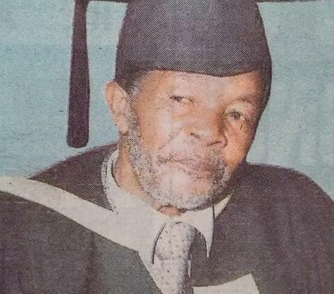 Obituary Image of Professor Henry Stanley Mwaniki Kabeca