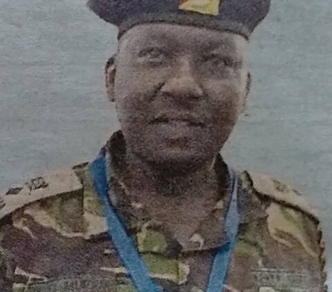 Obituary Image of Lt Col (Rtd) Peter Githaiga Muriuki