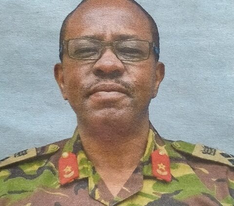 Obituary Image of Rtd Brig. Patrick Muta Nderitu