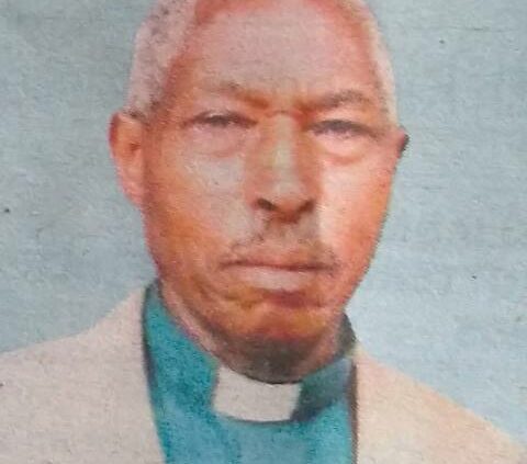 Obituary Image of Rtd. Canon Thomas Gicharu Munyambu