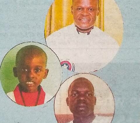 Obituary Image of Revd. Capt. Phelix Odhiambo John, Thamani Ochieng' & Moses Otieno