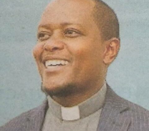Obituary Image of Rev. Fr. Richard Kabuthi Kinyua