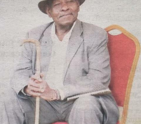 Obituary Image of MZEE ERASTUS PHARES RUTERE, OGW