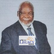Obituary Image of Hon. Amb. Dr. Wilfred Gisuka Machage (MGH)